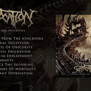 The lyrics DIM VEIL OF OBSCURITY of SUFFOCATION is also present in the album Hymns from the apocrypha (2023)