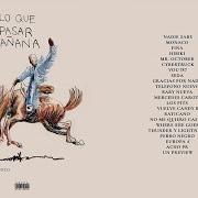 The lyrics MR. OCTOBER of BAD BUNNY is also present in the album Nadie sabe lo que va a pasar mañana (2023)